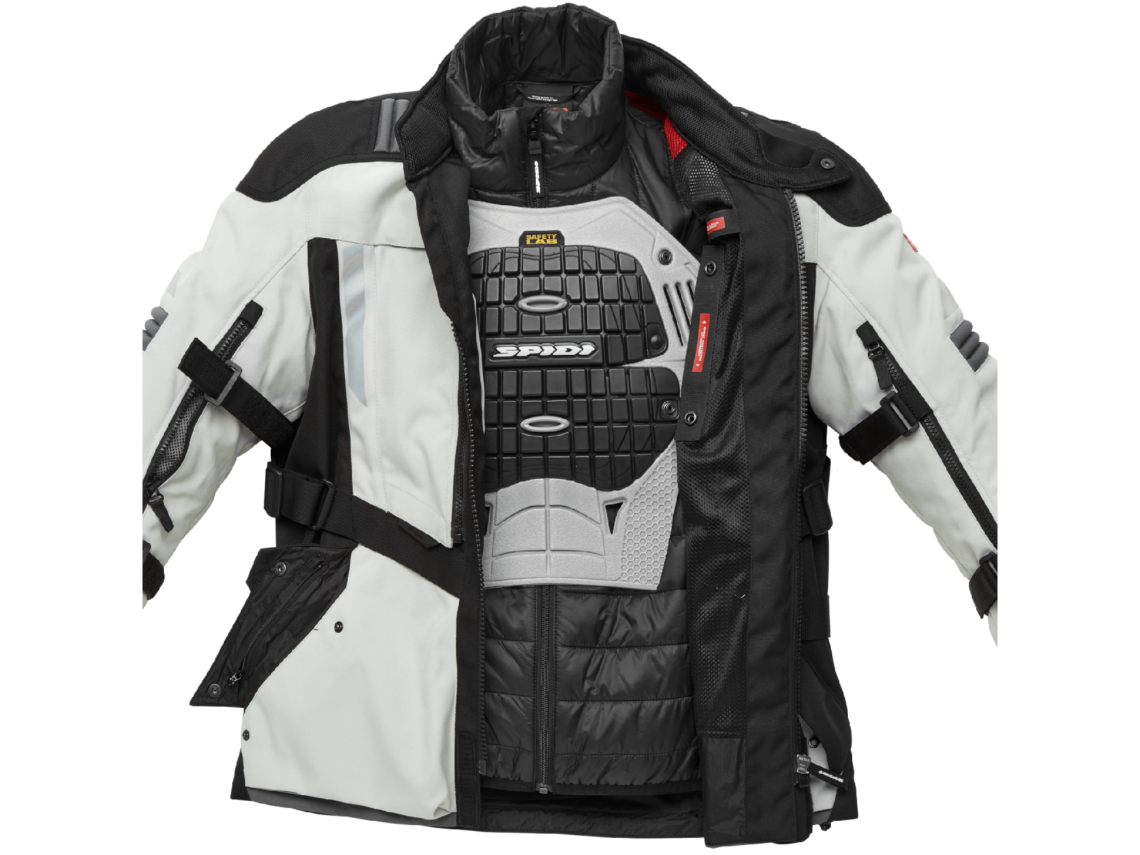 Мотокуртка SPIDI MODULAR Black/Grey