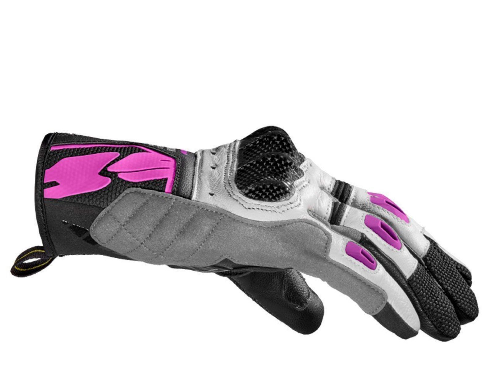 Мотоперчатки женские SPIDI G-CARBON LADY Black/Fuchsia