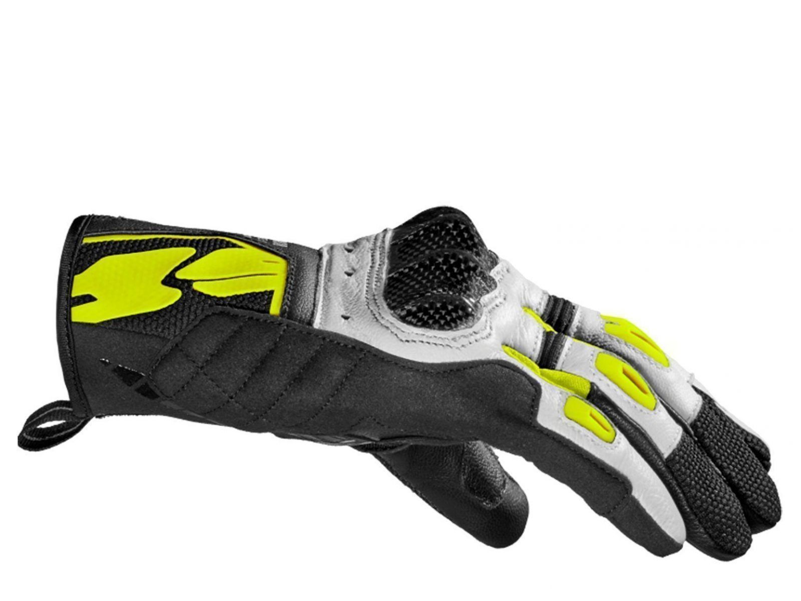 Мотоперчатки женские SPIDI G-CARBON LADY Yellow Fluo