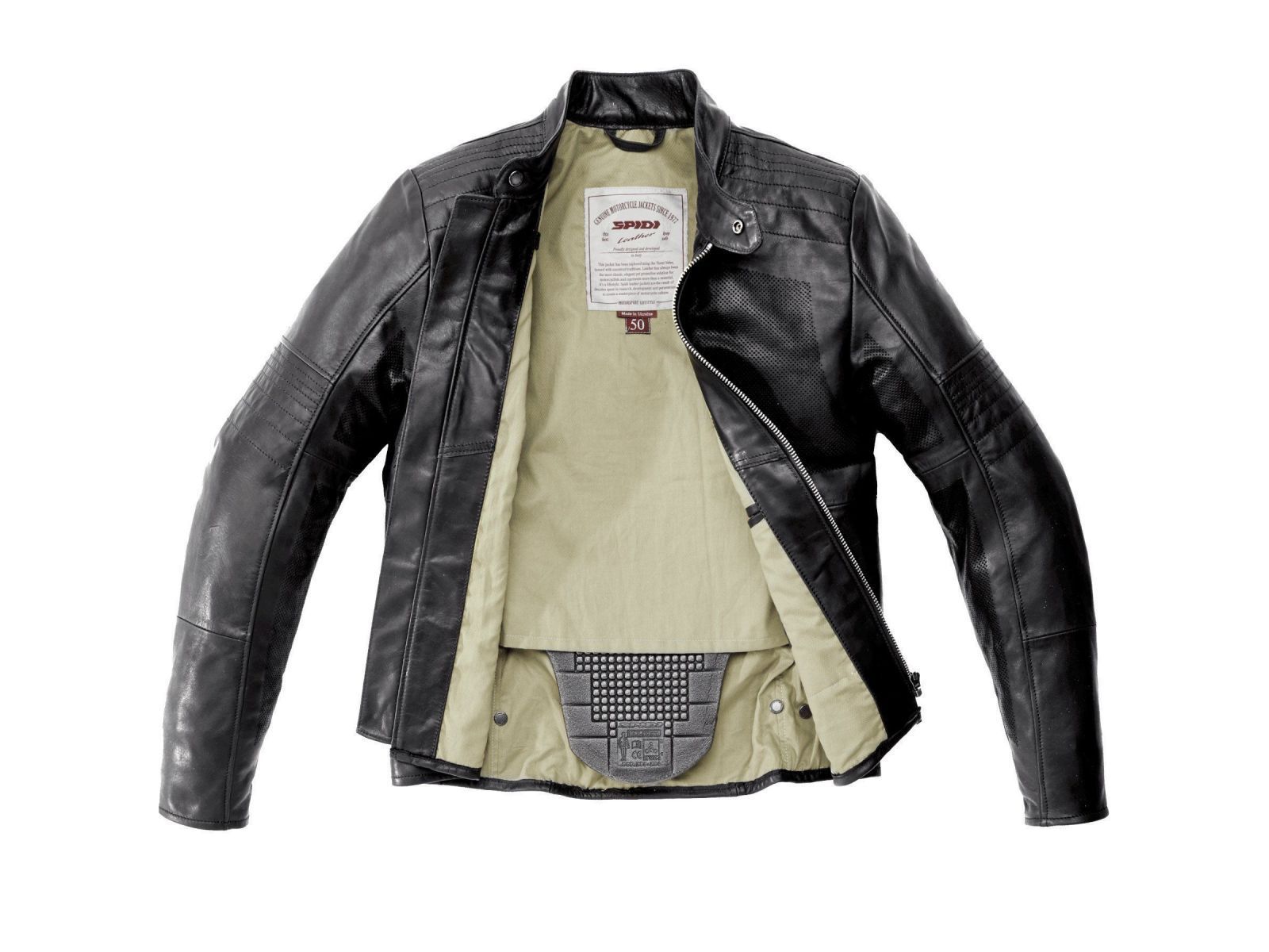 Мотокуртка SPIDI GARAGE PERFORATED Black