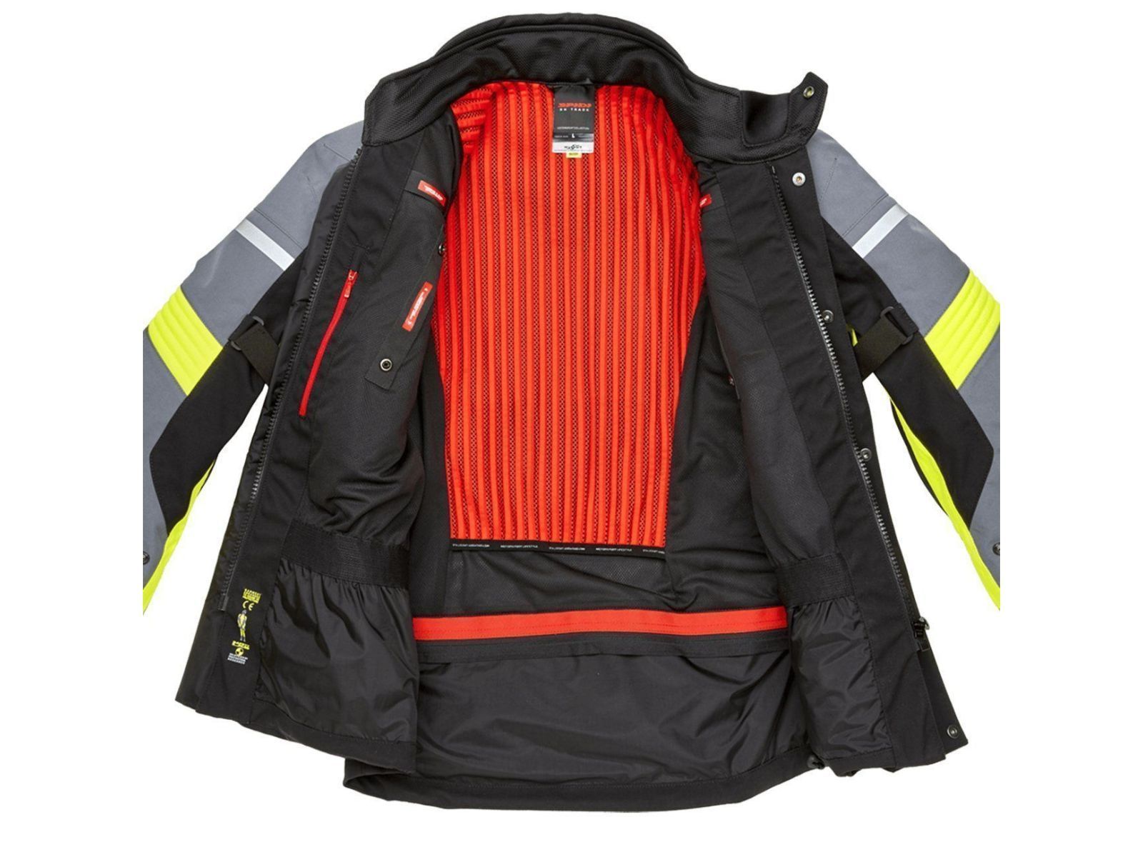 Мотокуртка SPIDI GLOBETRACKER Yellow Fluo