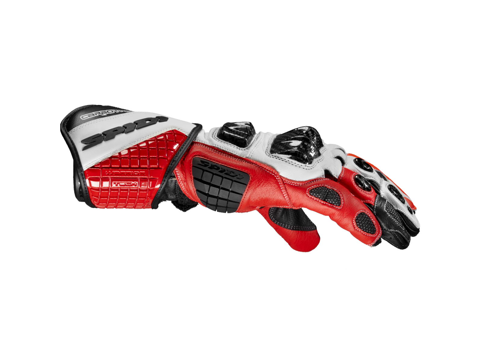 Мотоперчатки SPIDI CARBO TRACK EVO Red