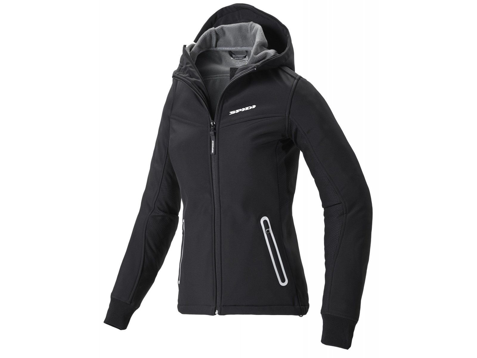 Мотокуртка SPIDI HOODIE ARMOR LADY Black