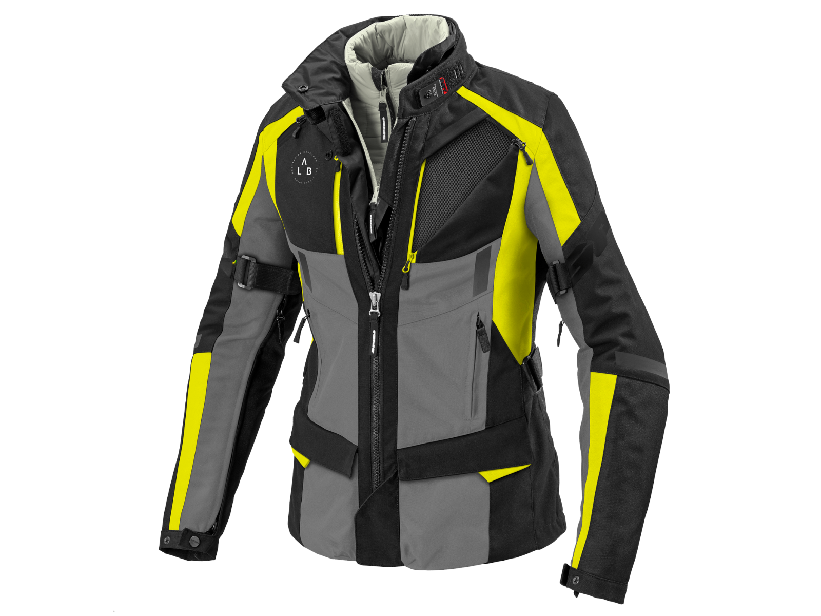Мотокуртка женская SPIDI 4 SEASON EVO LADY Yellow Fluo