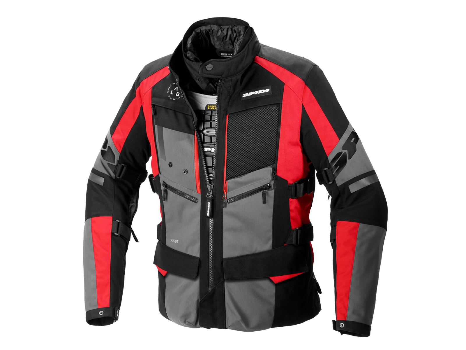 Мотокуртка SPIDI 4 SEASON EVO Red