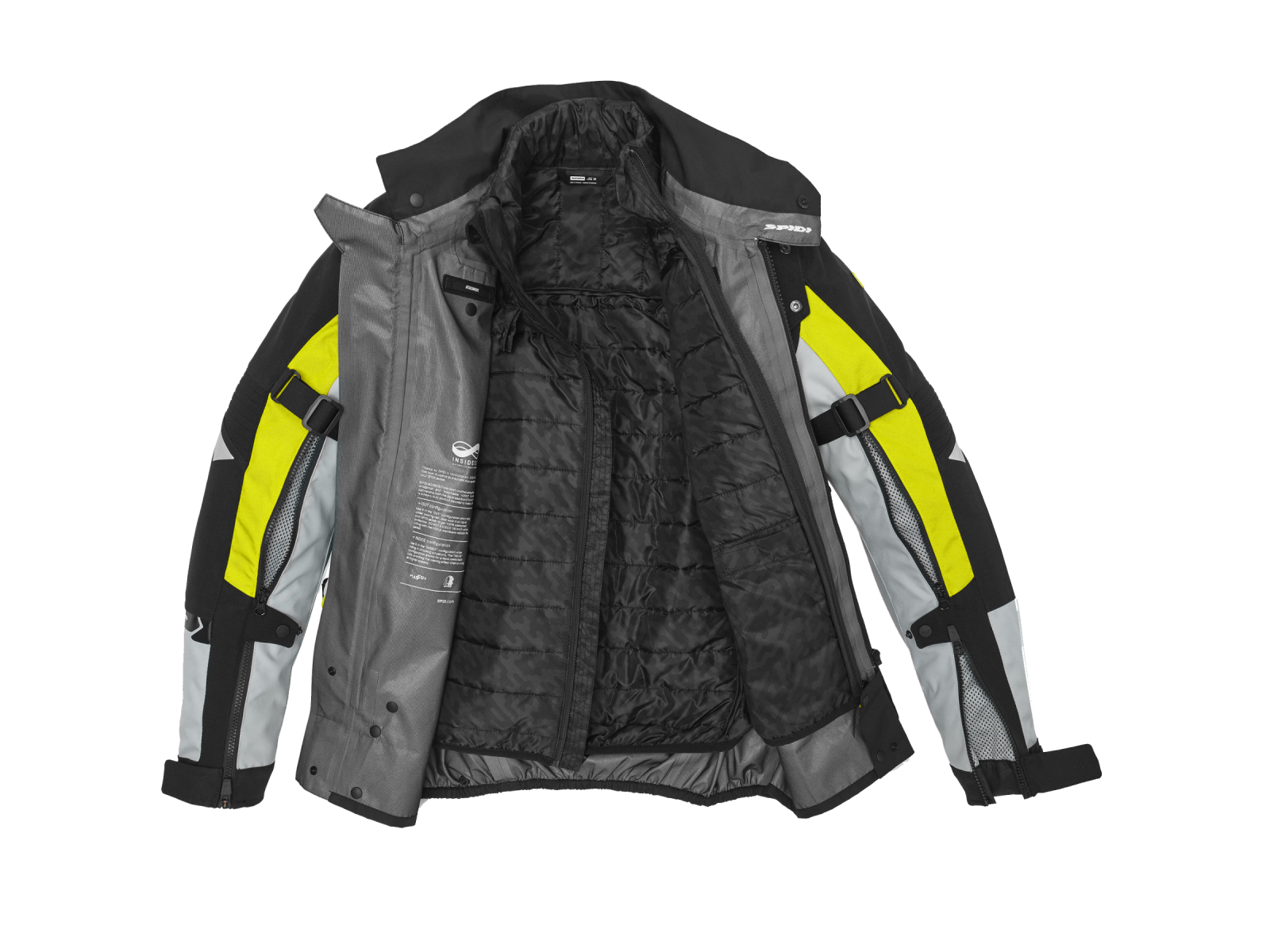 Мотокуртка SPIDI ALLROAD Yellow Fluo