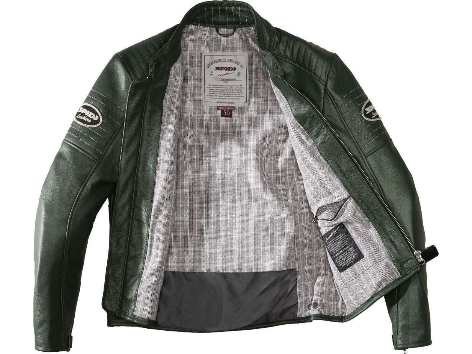 Мотокуртка SPIDI CLUBBER Green/Ice