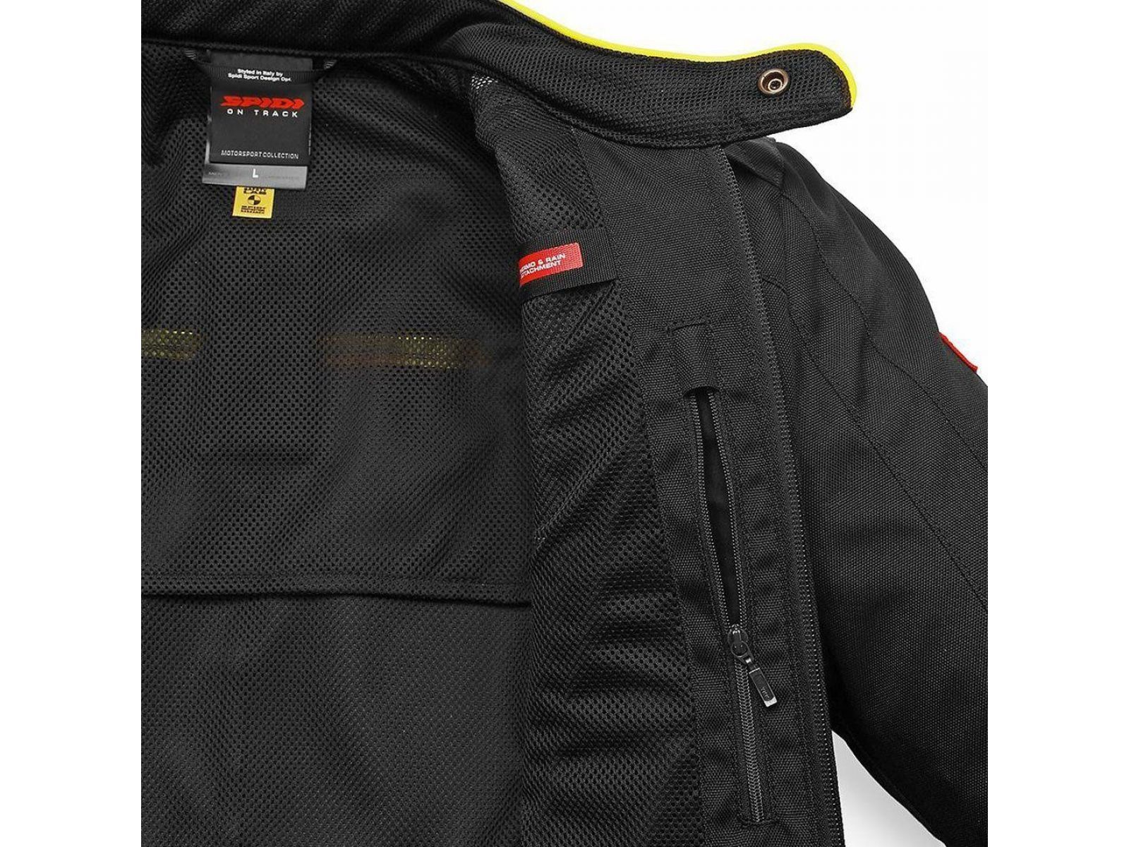 Мотокуртка SPIDI EVORIDER TEX Fluo/Yellow