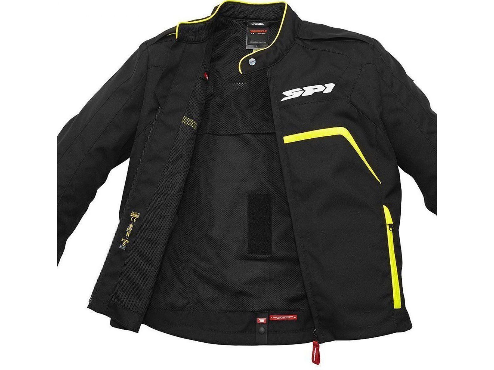 Мотокуртка SPIDI EVORIDER TEX Fluo/Yellow