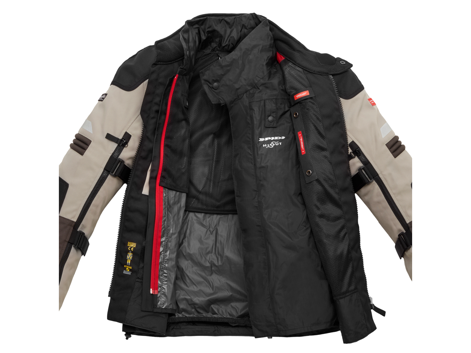 Мотокуртка SPIDI MODULAR Sand