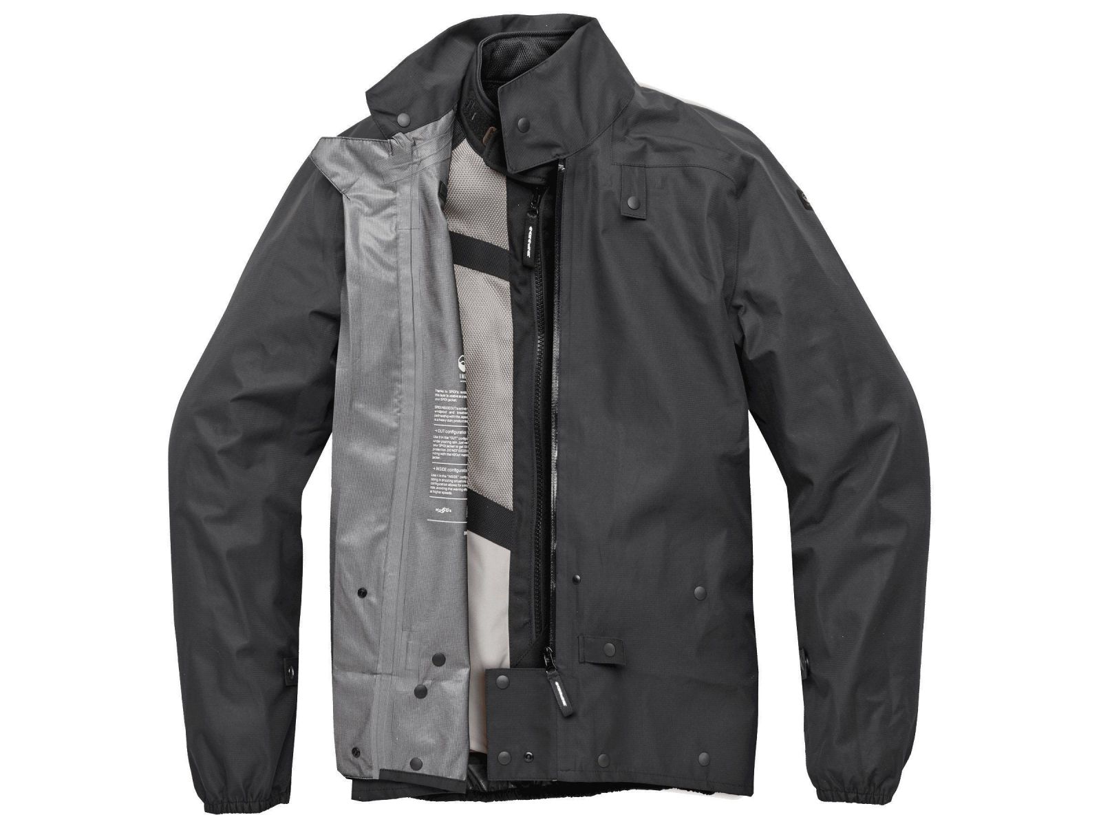 Мотокуртка SPIDI NETRUNNER Black/Grey