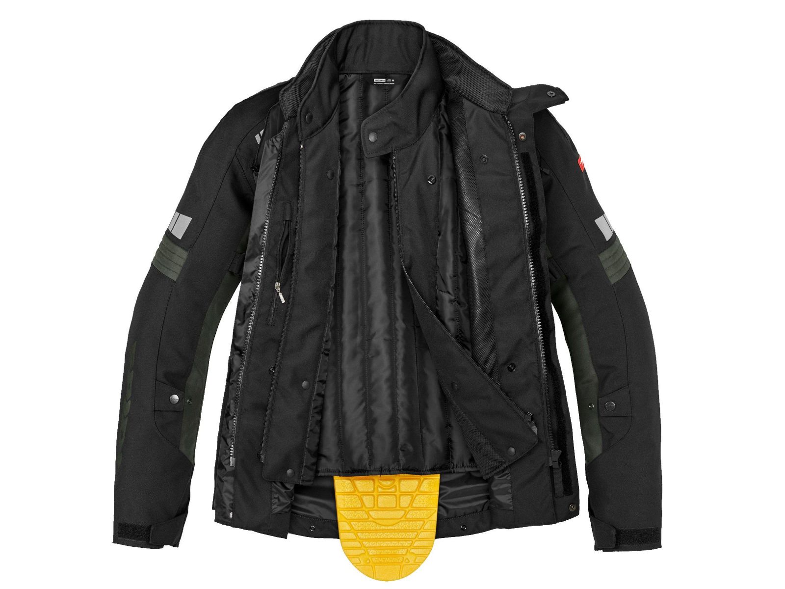 Мотокуртка SPIDI OUTLANDER Dark Green/Black