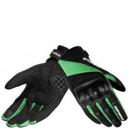 Мотоперчатки SPIDI RANGER Black/Green Kawa