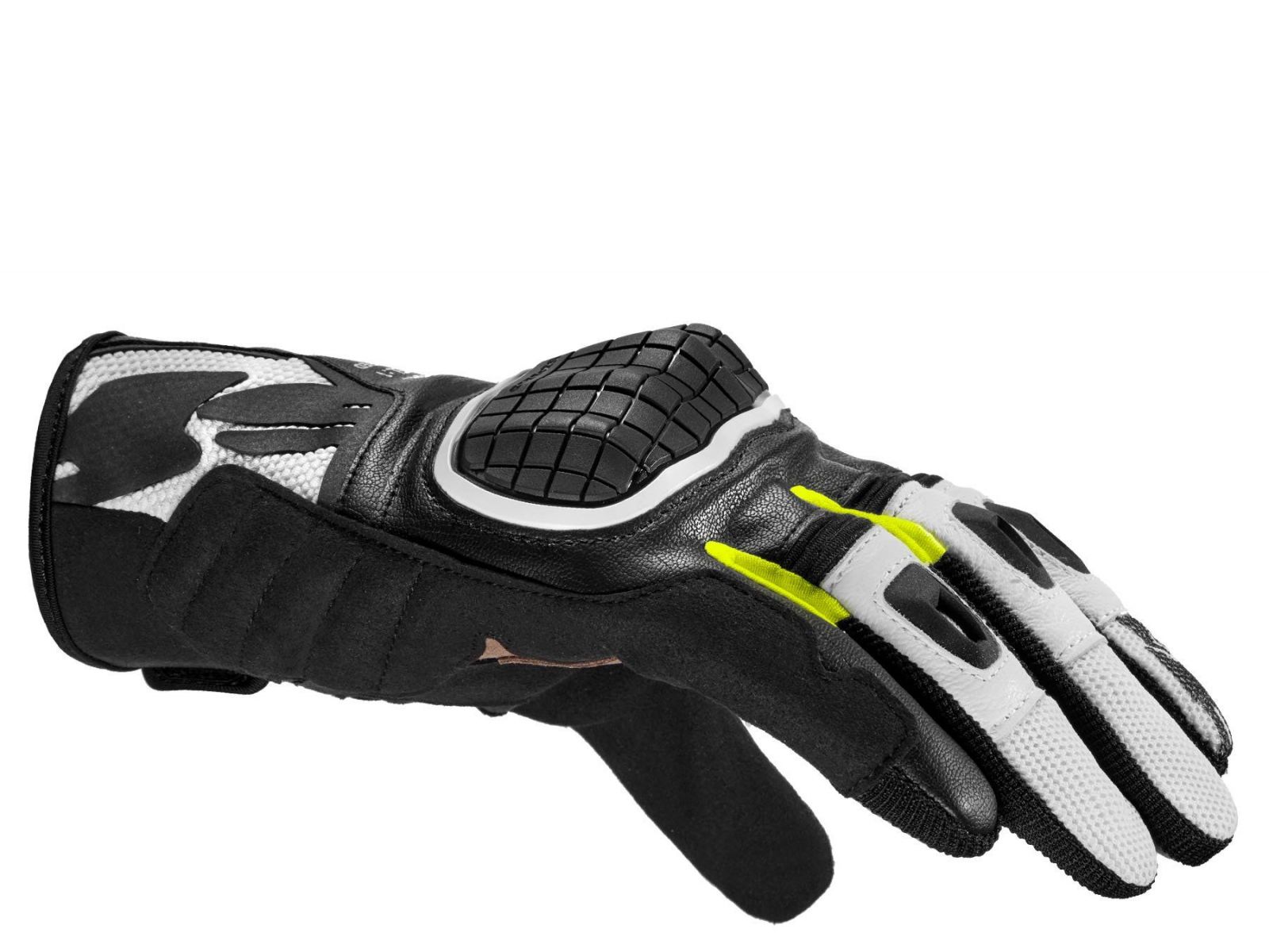 Мотоперчатки SPIDI G-WARRIOR Black/Fluo Yellow