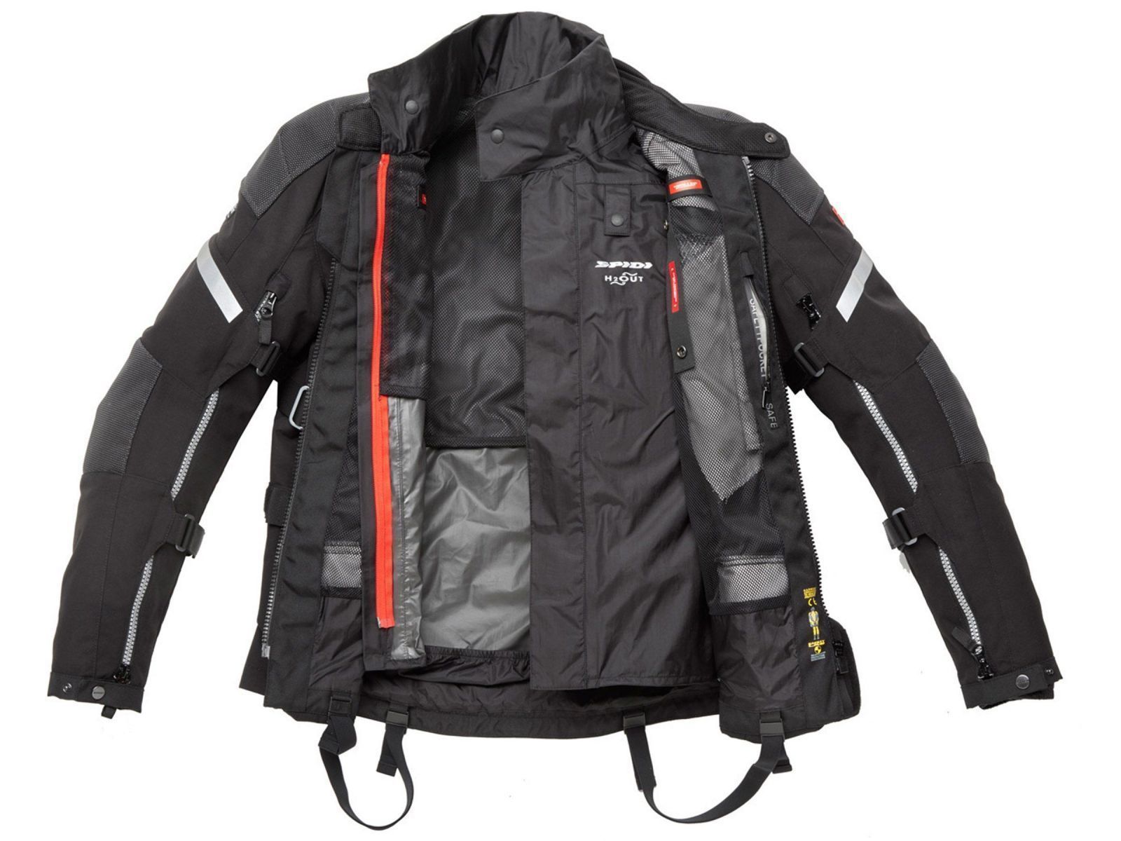 Мотокуртка SPIDI ARMAKORE Black