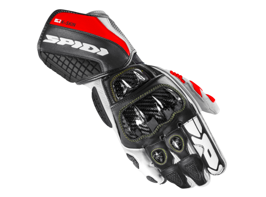 Мотоперчатки SPIDI CARBO KANGAROO Black/Red