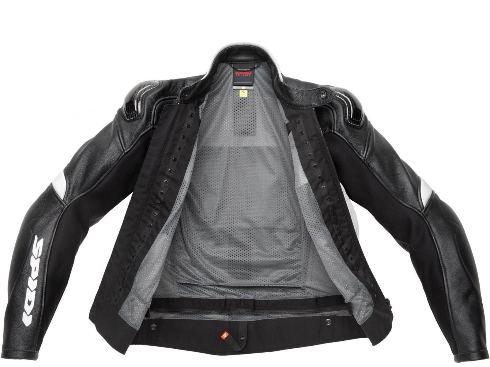 Мотокуртка SPIDI CARBO RIDER Black/White