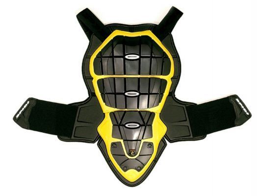 Защита спины и груди SPIDI DEFENDER B&C 145-160 Black/Yellow