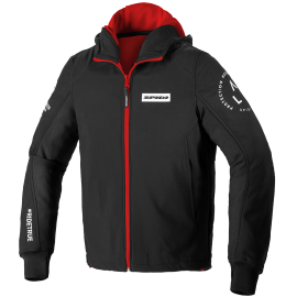 Мотокуртка SPIDI HOODIE ARMOR EVO Red