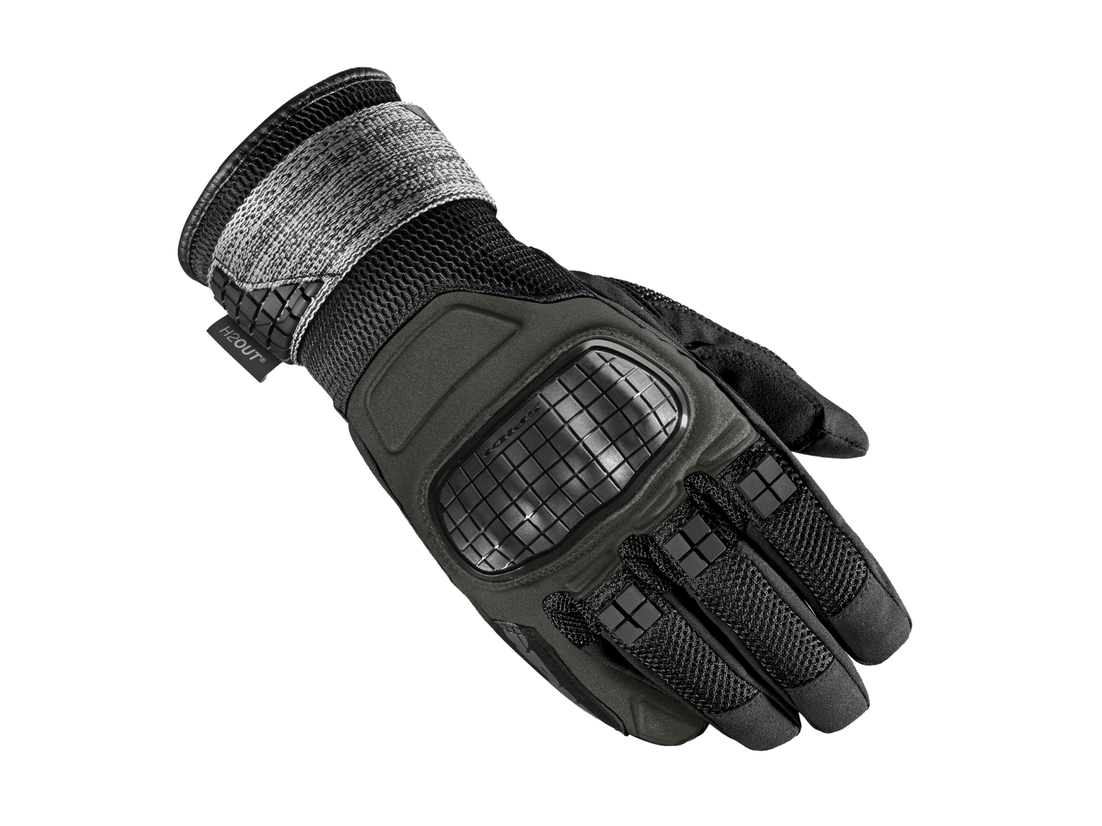 Мотоперчатки SPIDI RAINWARRIOR 2 Steel (Dark Green)