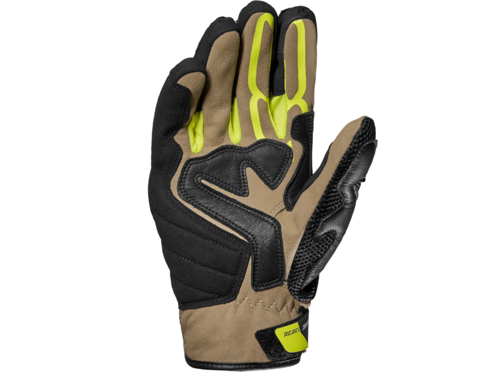Мотоперчатки SPIDI REBEL Black/Yellow