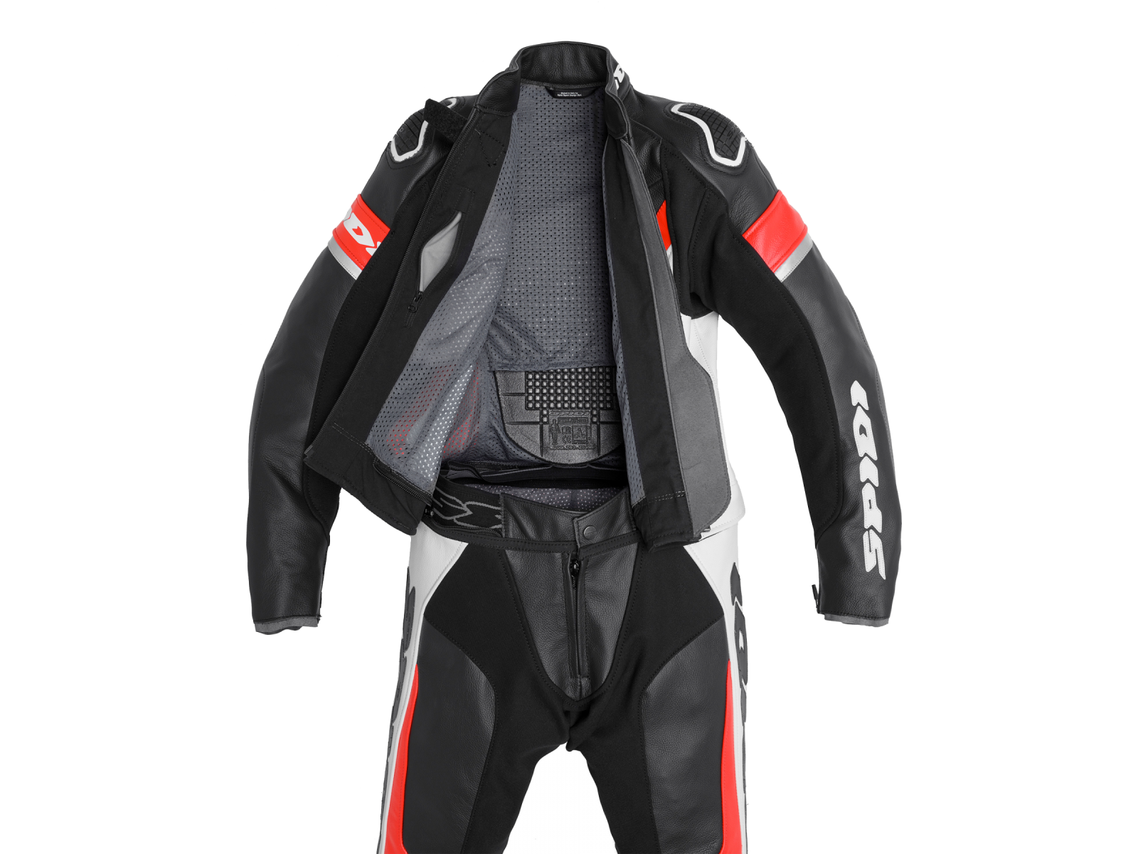 Мотокомбинезон женский SPIDI LASER TOURING LADY Black/Red