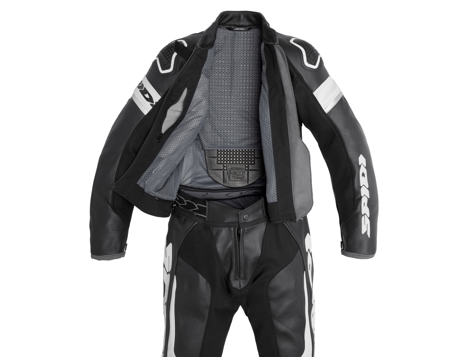 Мотокомбинезон женский SPIDI LASER TOURING LADY Black/White