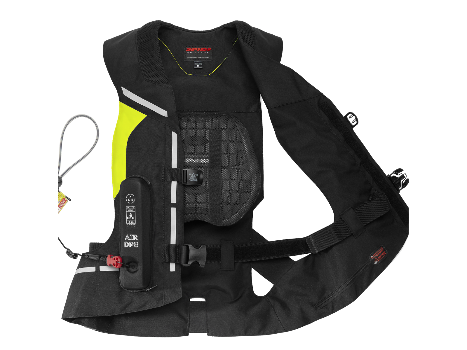 Жилет защитный SPIDI AIR DPS Yellow Fluo