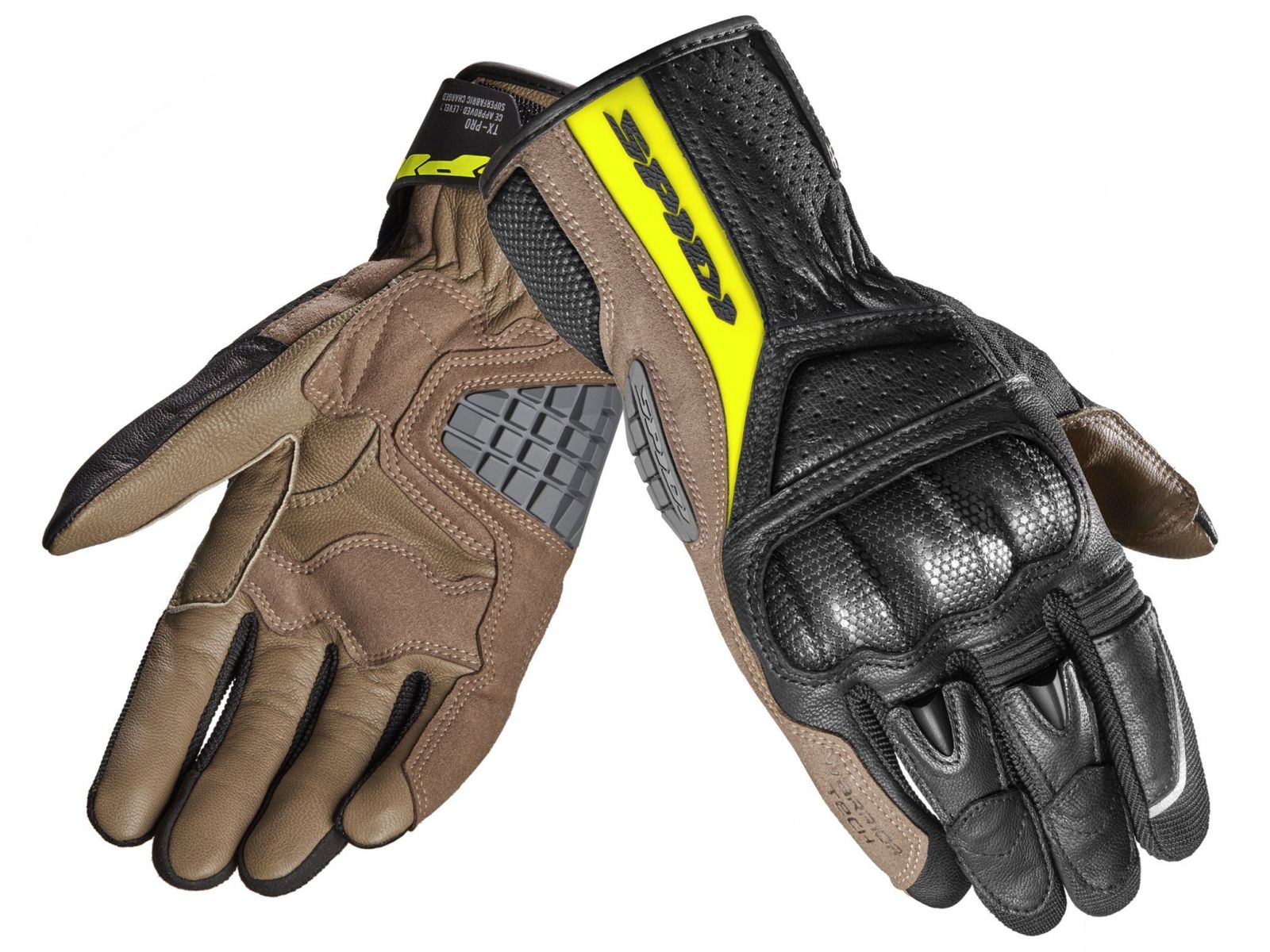 Мотоперчатки SPIDI TX-PRO Black/Fluo Yellow