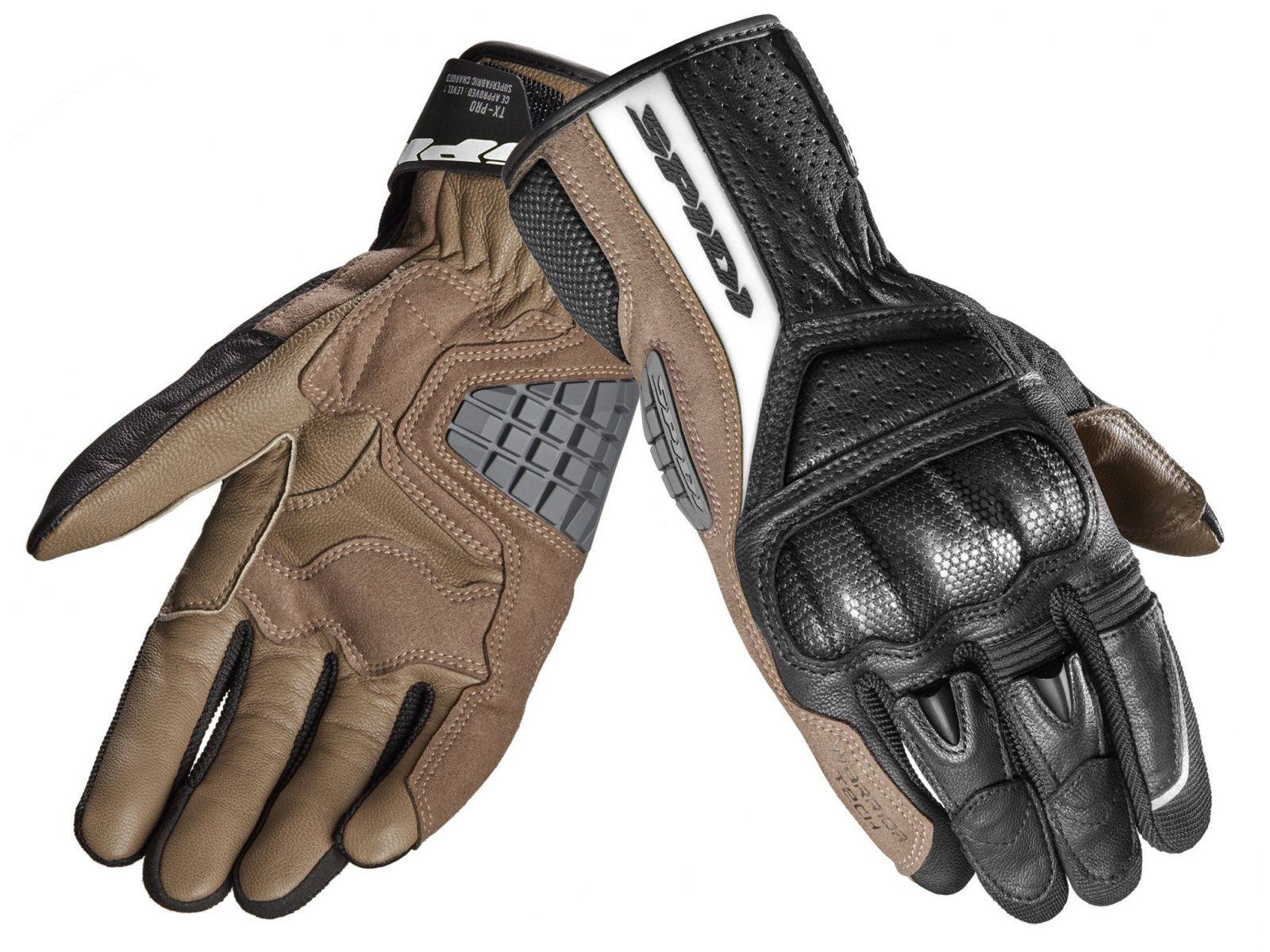 Мотоперчатки SPIDI TX-PRO Black/White