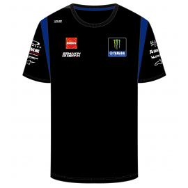 Футболка VR46 YAMAHA FACTORY REPLICA LINE Black/Blue