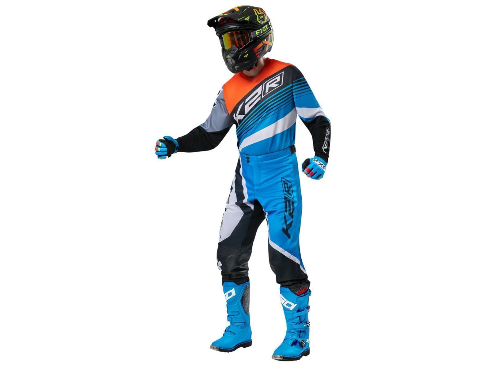 Джерси K2R MX LIGHT Orange/Blue