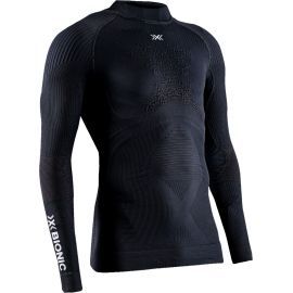 Термофутболка X-BIONIC ENERGY ACCUMULATOR 4.0 SHIRT TURTLE NECK LG SL Men Opal Black/Arctic White