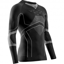 Термофутболка мужская X-BIONIC ENERGY ACCUMULATOR LIGHT SHIRT LS MEN X Black/Light Grey