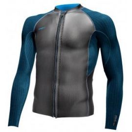 Гидрокуртка O'NEILL BLUEPRINT 2MM FRONT ZIP Black/Blue Haze
