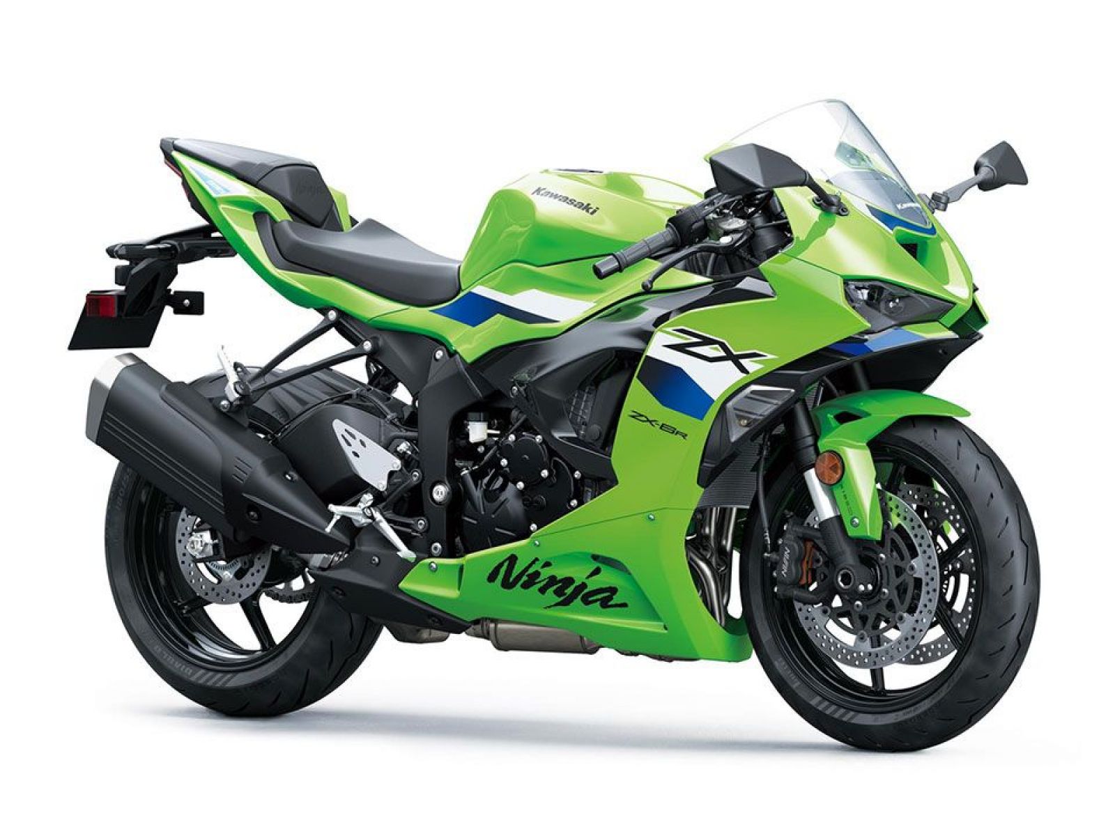 Мотоцикл KAWASAKI Ninja ZX-6R (Lime Green/Blue) 2026