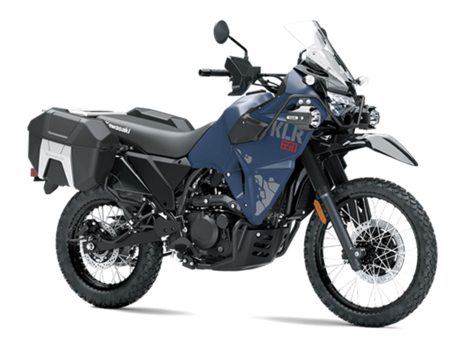 Мотоцикл KAWASAKI KLR®650 ADVENTURE ABS (Blue) 2025