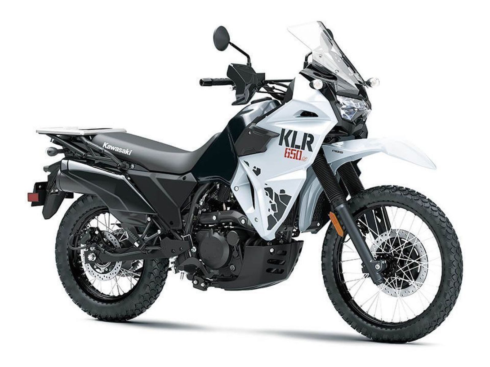 Мотоцикл KAWASAKI KLR®650 S ( White / Gray) 2025