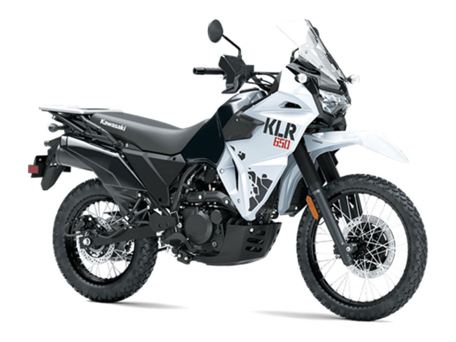 Мотоцикл KAWASAKI KLR®650 ( White / Gray) 2025