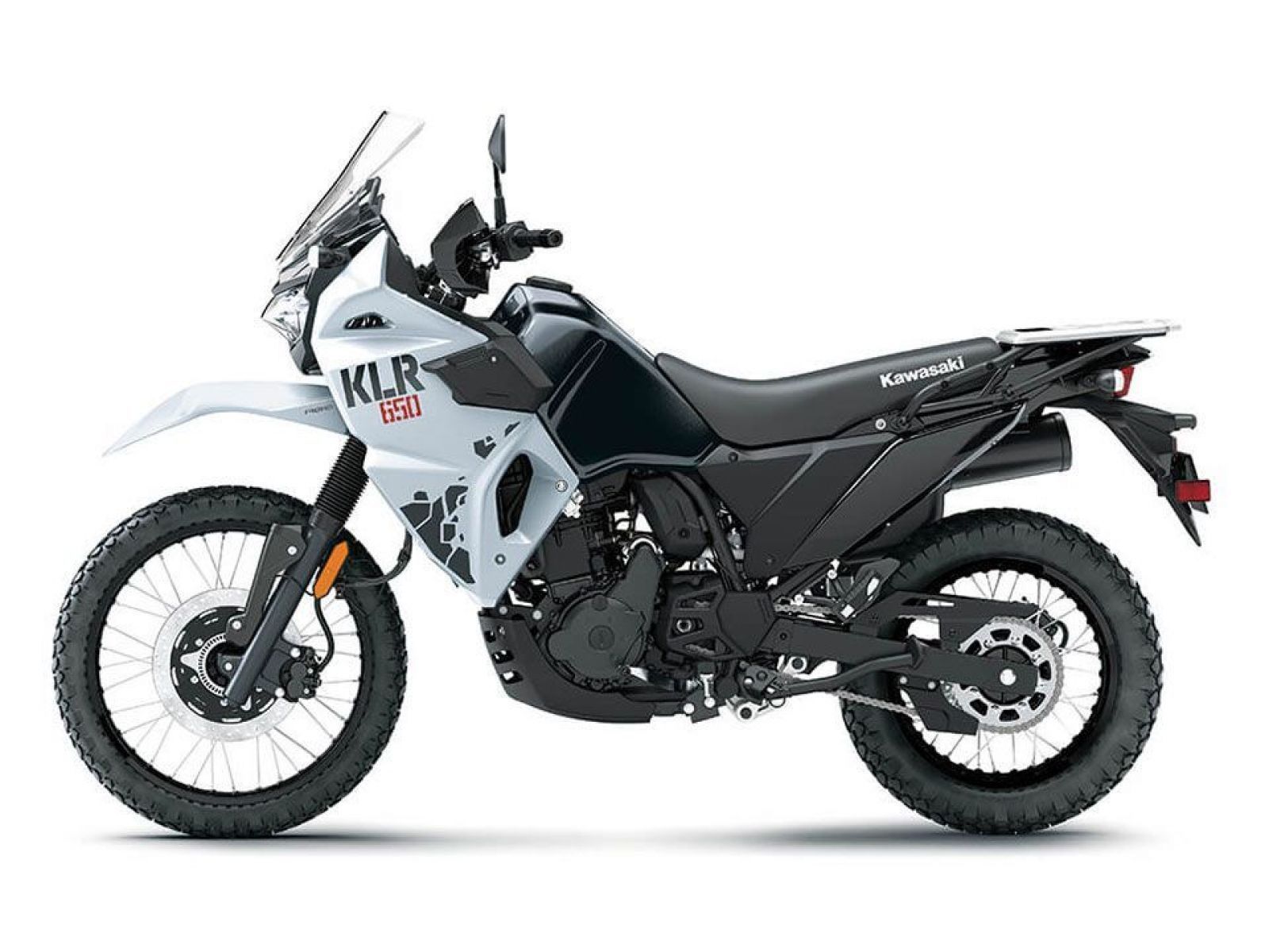 Мотоцикл KAWASAKI KLR®650 ( White / Gray) 2025