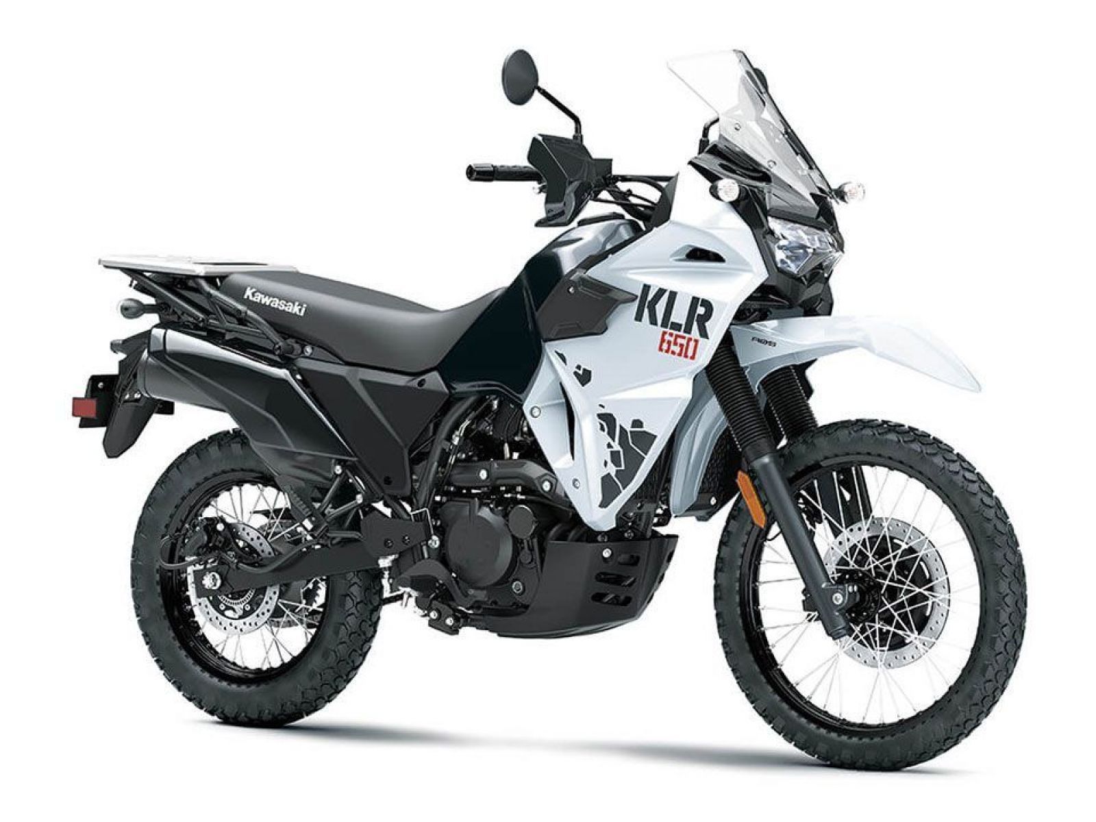 Мотоцикл KAWASAKI KLR®650 ( White / Gray) 2025