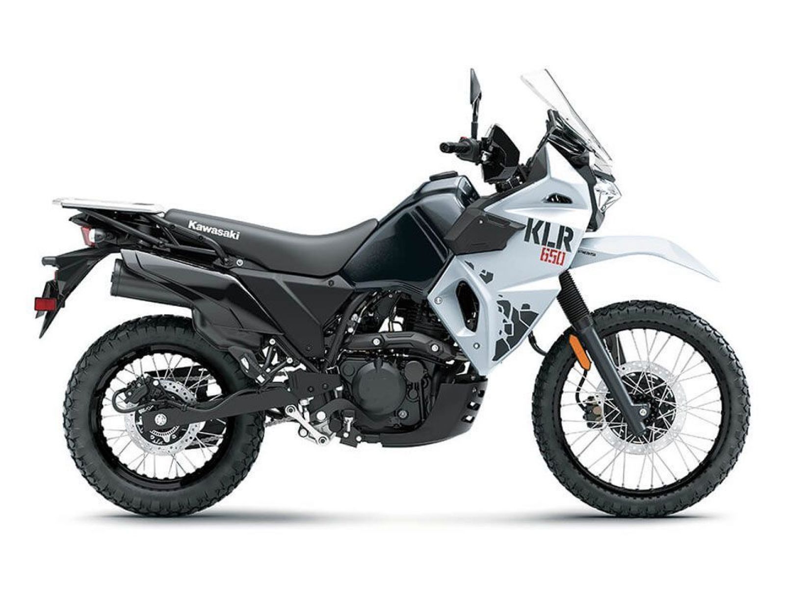 Мотоцикл KAWASAKI KLR®650 ( White / Gray) 2025