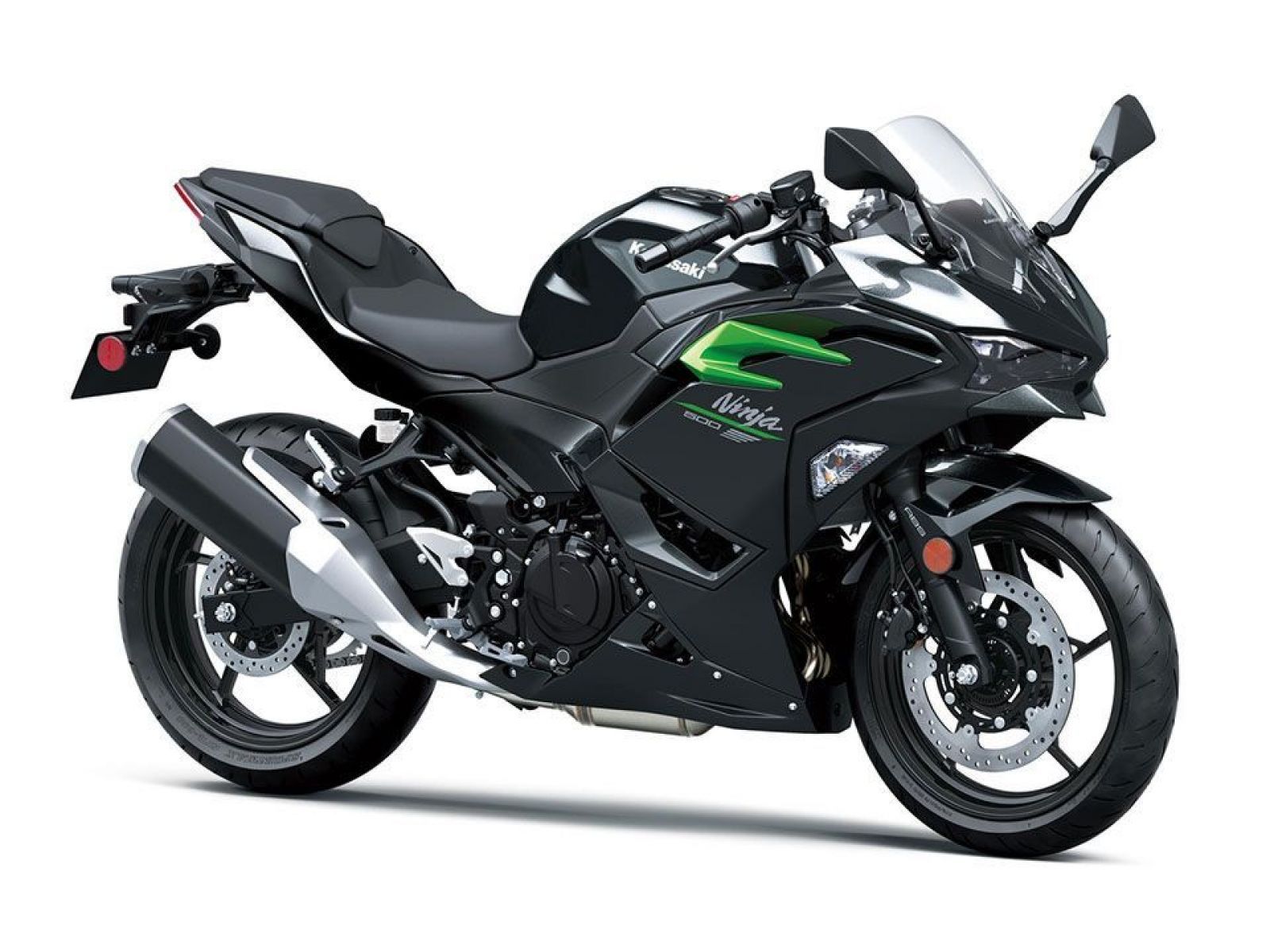 Мотоцикл KAWASAKI Ninja 500 (Green/Grey) 2025