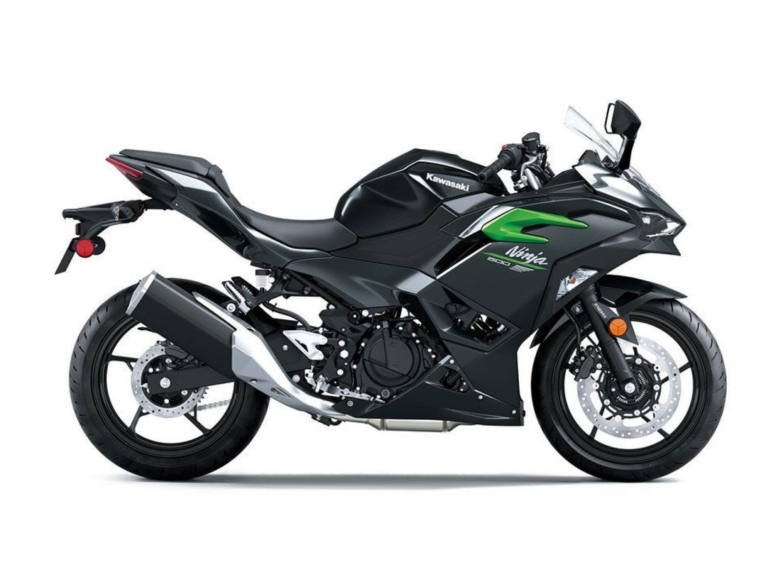 Мотоцикл KAWASAKI Ninja 500 (Green/Grey) 2025