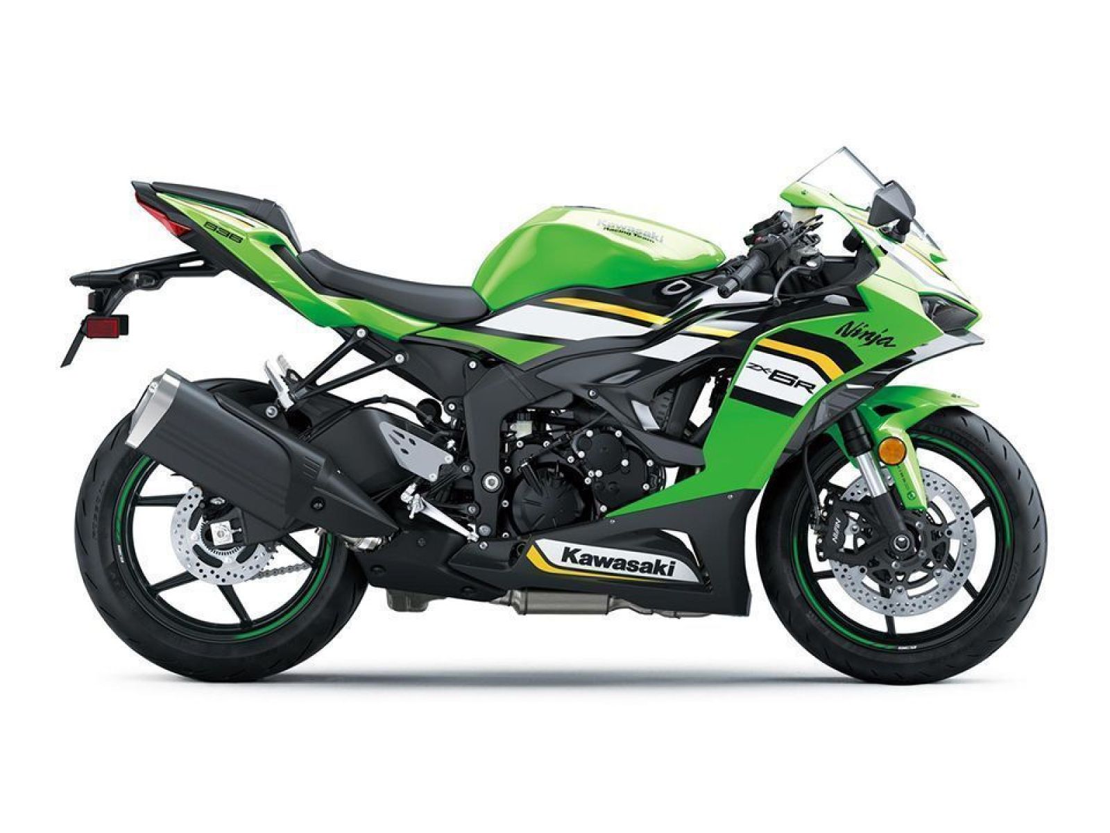 Мотоцикл KAWASAKI Ninja ZX-6R (Lime Green) 2025