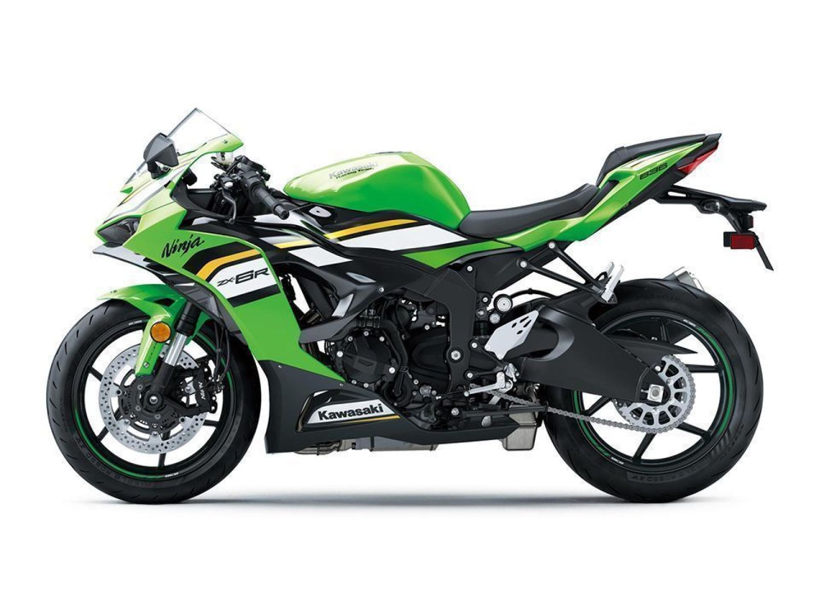 Мотоцикл KAWASAKI Ninja ZX-6R (Lime Green) 2025