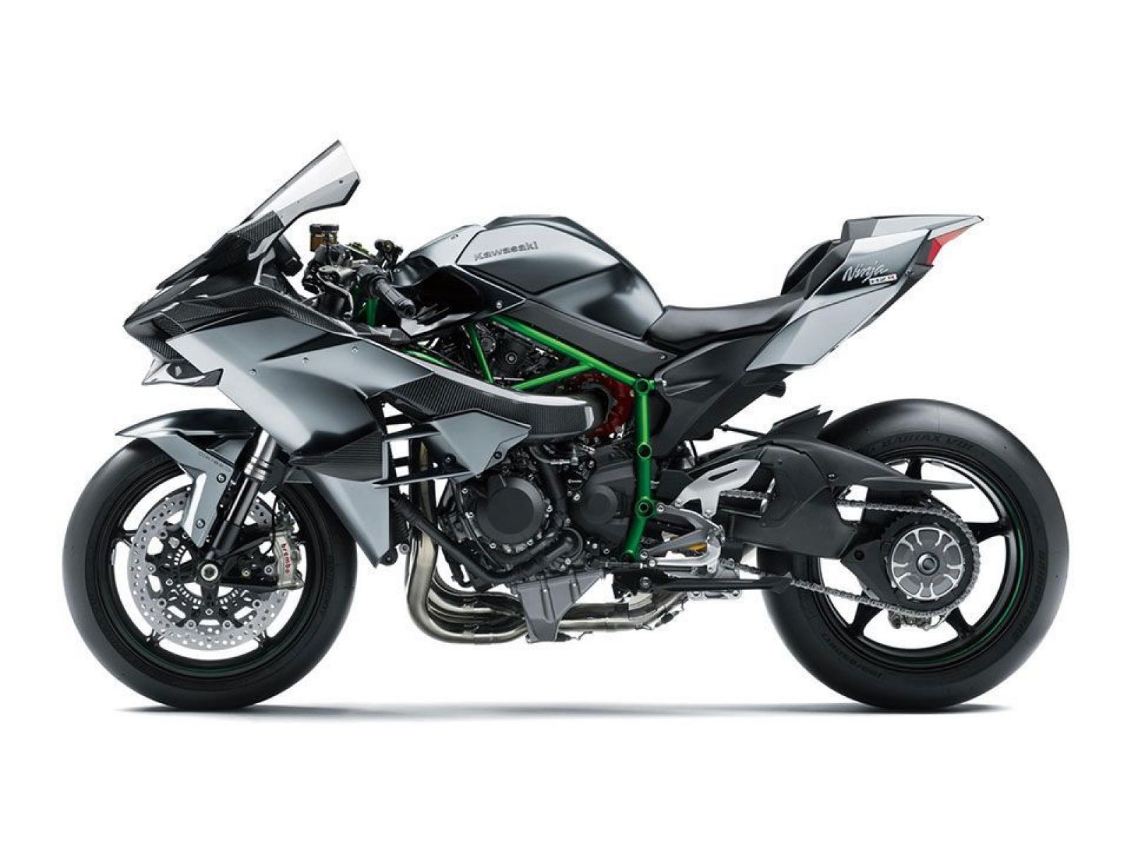 Мотоцикл KAWASAKI H2R (Spark Black) 2024