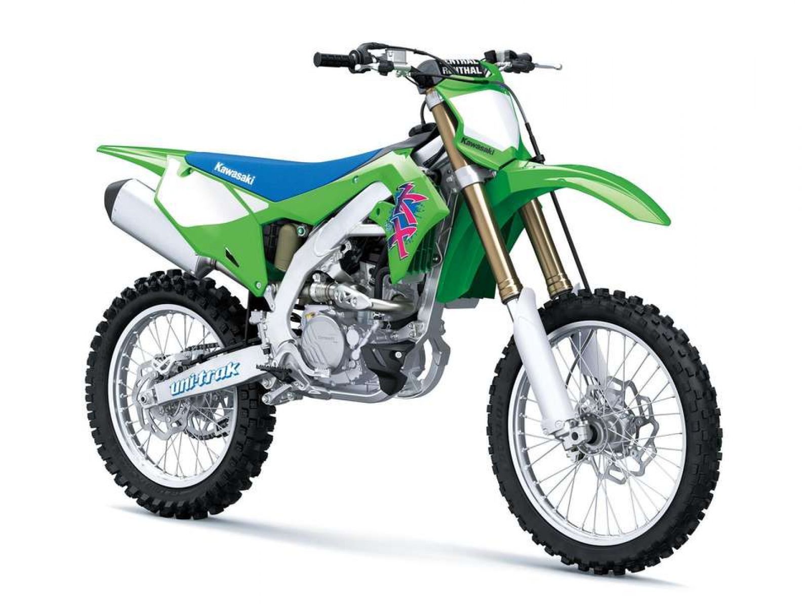 Мотоцикл KAWASAKI KX250 50th Anniversary (Green blue white) 2024