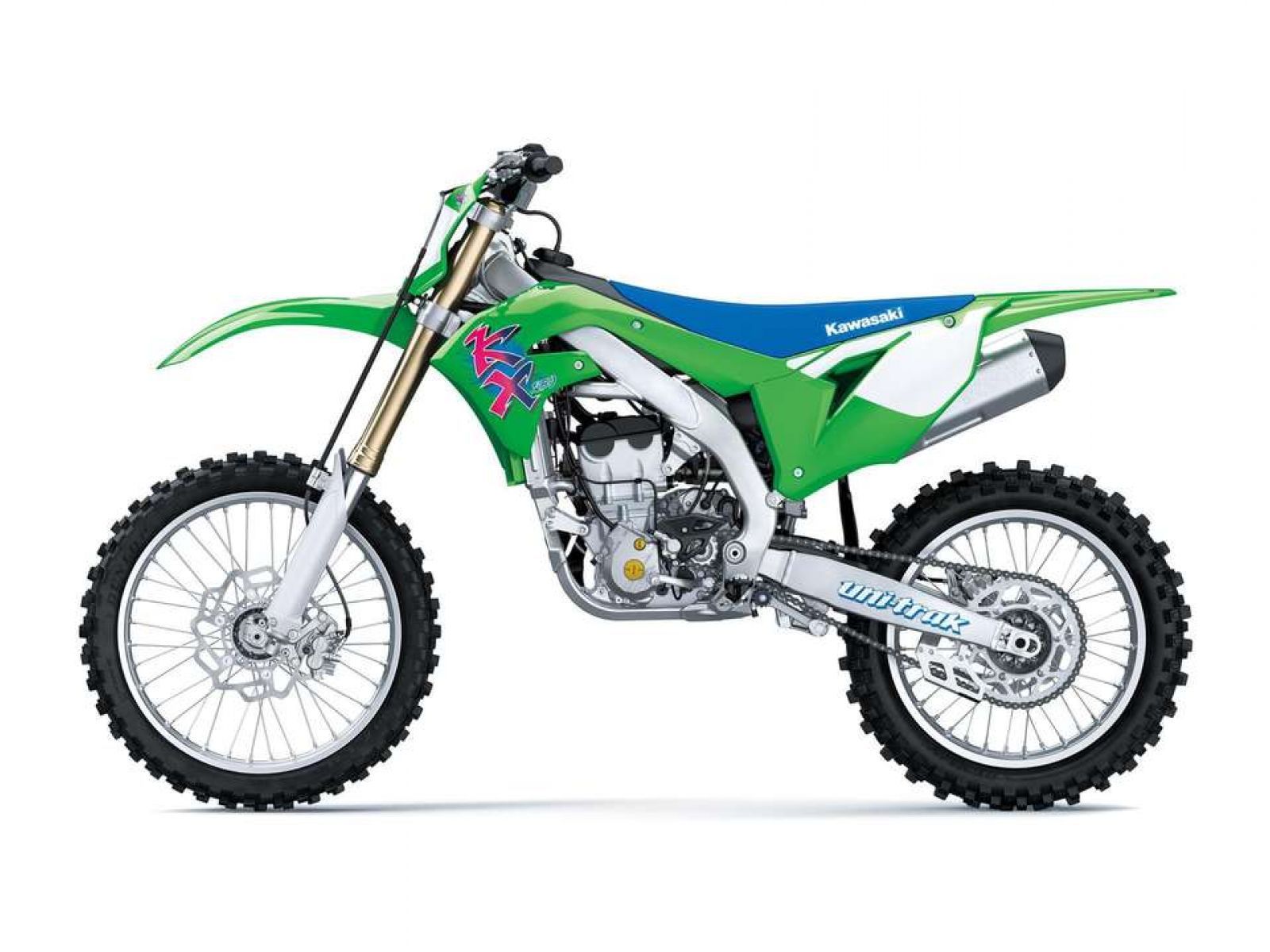 Мотоцикл KAWASAKI KX250 50th Anniversary (Green blue white) 2024