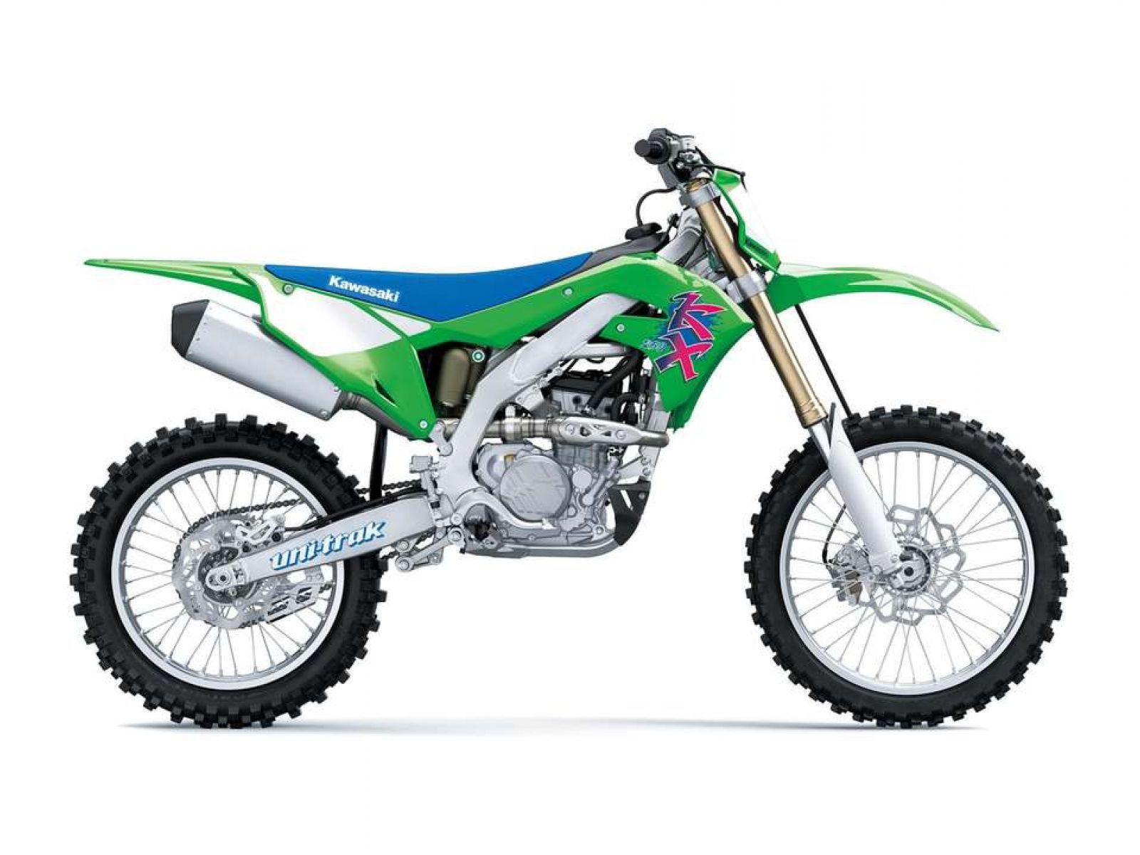 Мотоцикл KAWASAKI KX250 50th Anniversary (Green blue white) 2024